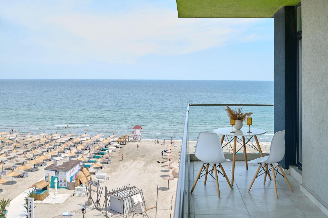 Paradise Sea View 2Bd Apt Spa N Pools Beach Resort Năvodari Kültér fotó