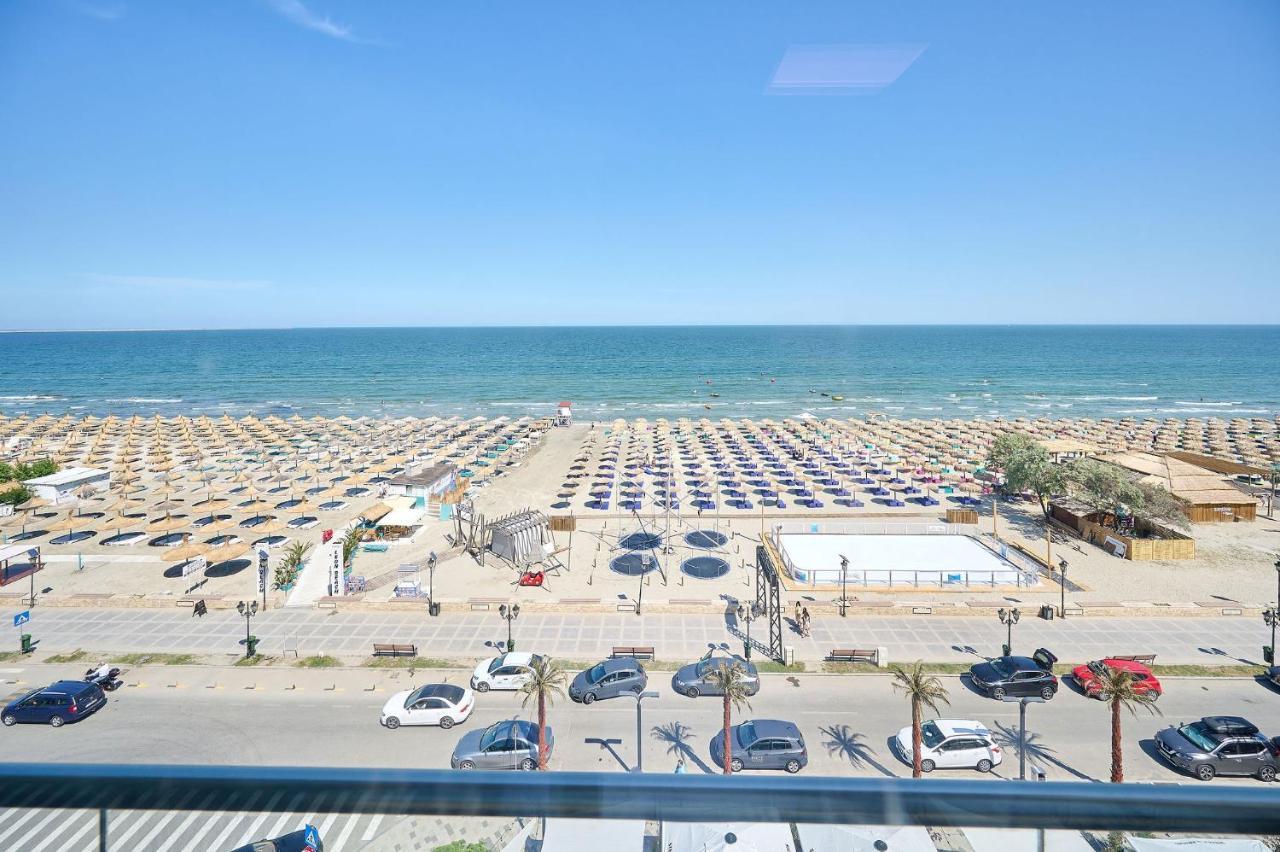 Paradise Sea View 2Bd Apt Spa N Pools Beach Resort Năvodari Kültér fotó