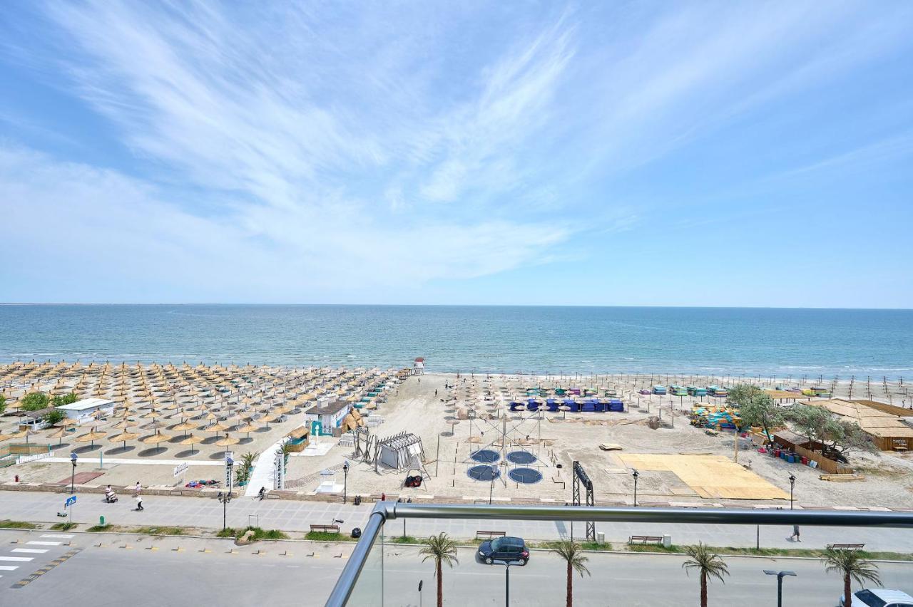 Paradise Sea View 2Bd Apt Spa N Pools Beach Resort Năvodari Kültér fotó