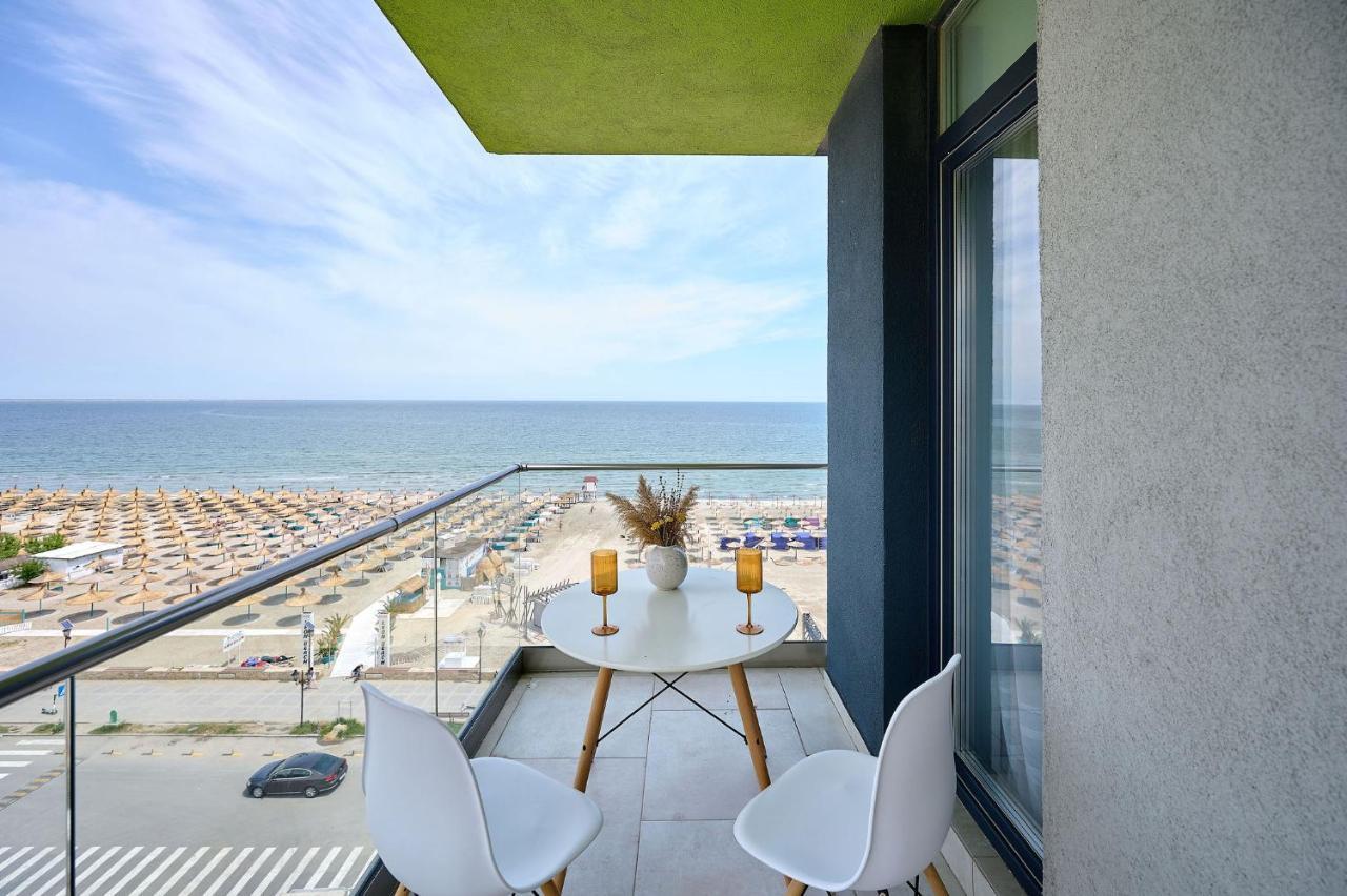 Paradise Sea View 2Bd Apt Spa N Pools Beach Resort Năvodari Kültér fotó