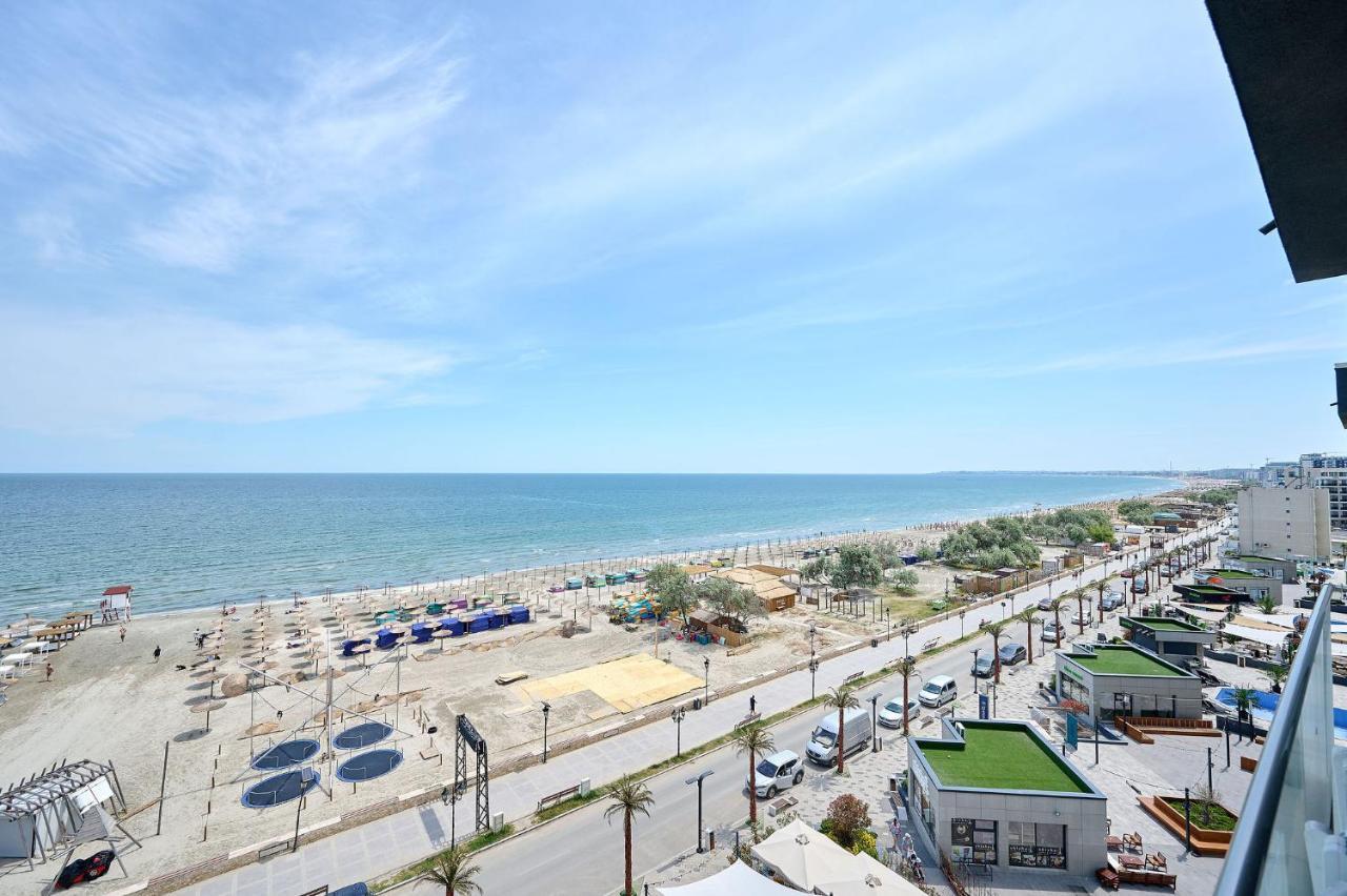 Paradise Sea View 2Bd Apt Spa N Pools Beach Resort Năvodari Kültér fotó